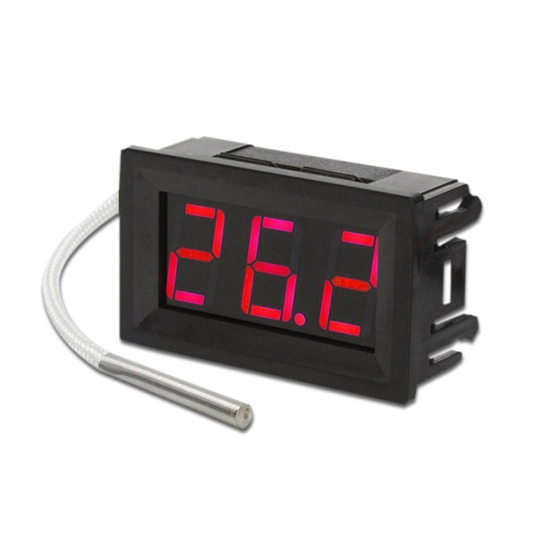 

XH-B310 Digital Thermocouple Meter LED Display K-Type Industrial -30~800? Gauge - Red Display Color