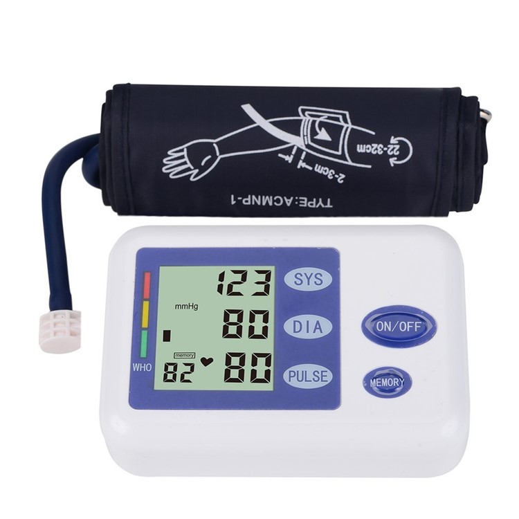

RAK266 Arm Style Digital Blood Pressure Monitor Full-automatic Sphygmomanometer