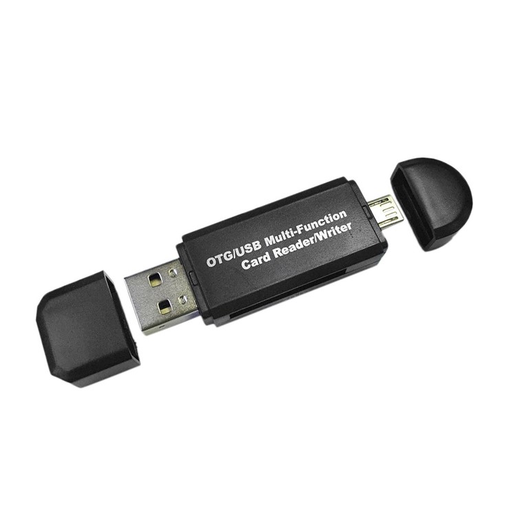 

Multi-function OTG USB Card Reader High-speed SD Card / Micro-SD Card Reader
