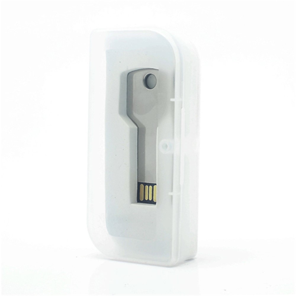 Доступен Дизайн Metal Metal Key Design USB Flash Memorive; 16 Гб; Серебряный Цвет