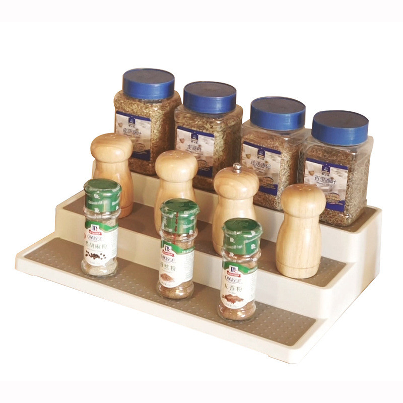 3 Tier Cabinet Seasoning Box Rack Storage Container Kitchen