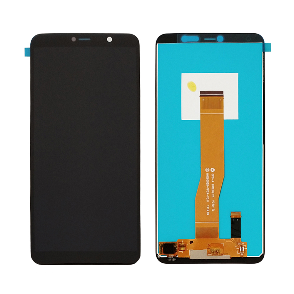 Color : Black Black Mobile Phone LCD Screen Replacement LCD Screen and Digitizer Full Assembly for Wiko Lenny5