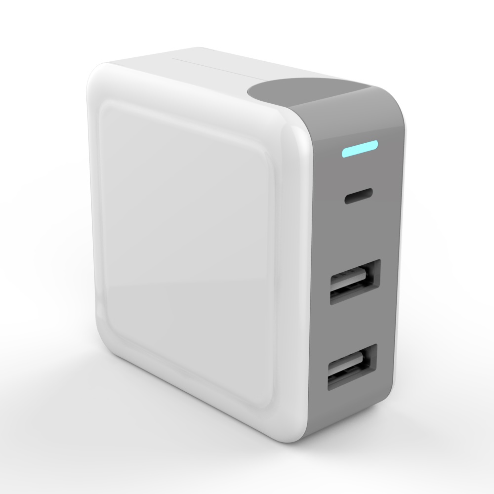 65w Dual Usb Port Type C Wall Travel Charger Pd 65w dual usb port type c wall travel charger pd