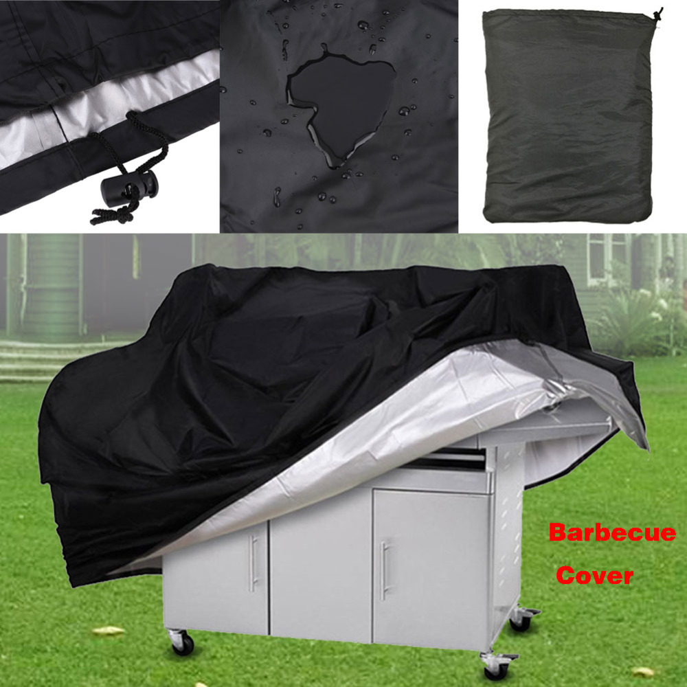 Coperchio Barbecue Impermeabile Per Esterno Dustproof 210D Oxford in Tessuto Grill Grill Cover Protettivo - Dimensione L: 145x117x61cm