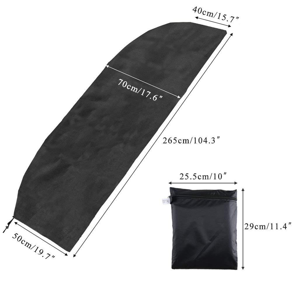 Parasol Rain Rain Rapen Consilever Patio Shield Щит Зонт Для Прямой Зонтики - Круглый Стенд / 205 см (57x48x25)