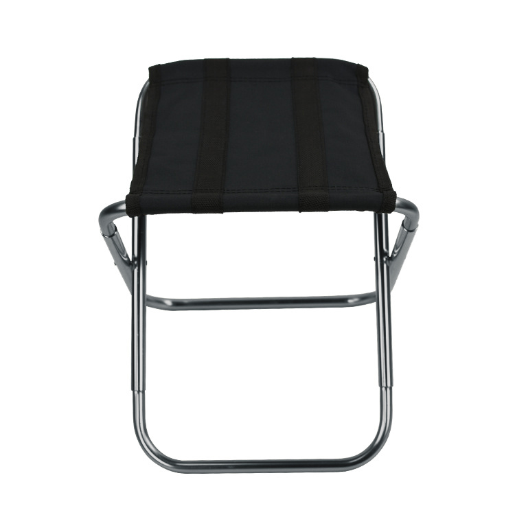 Portable Portable Extérieur Pêche Pliante Camping Barbecue Randonnée Train De Pique-nique Chaise De Places Assises - Taille M / Argent