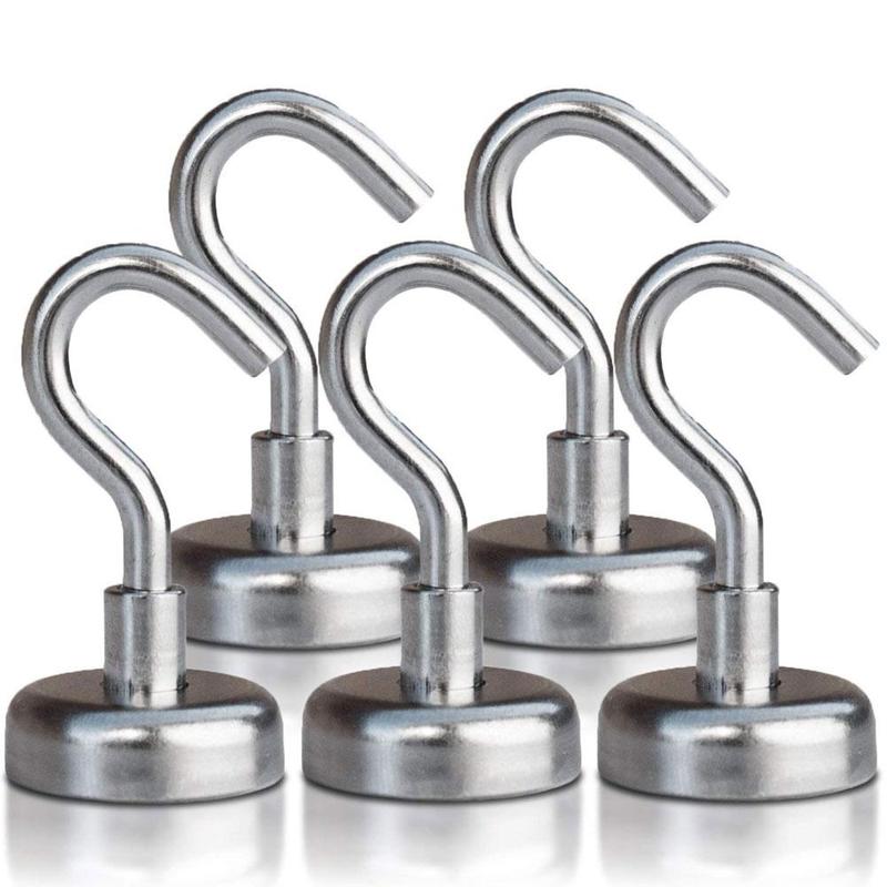 5pcs Soporte de Gancho Magnético Colgador de Servicio Pesado Colgante Pothook - RPM-E20