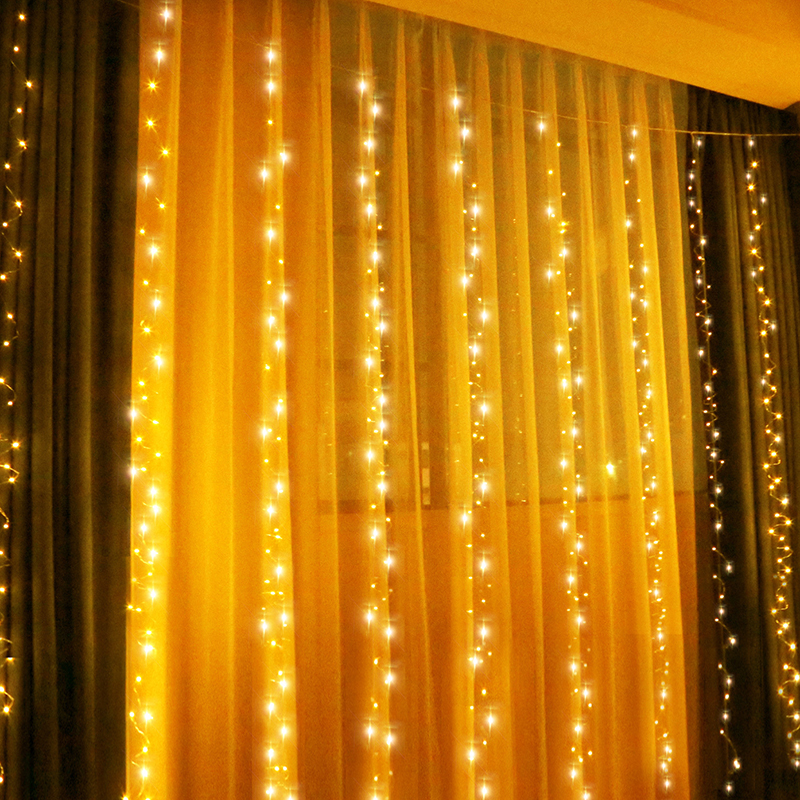 3m x 3m 300 Fairy Lights Lights de Noël Décoration de Jardin de Noël - Multicolore