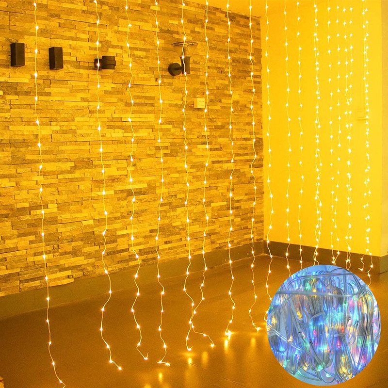 3m x 3m 300 Fairy Lights Lights de Noël Décoration de Jardin de Noël - Multicolore