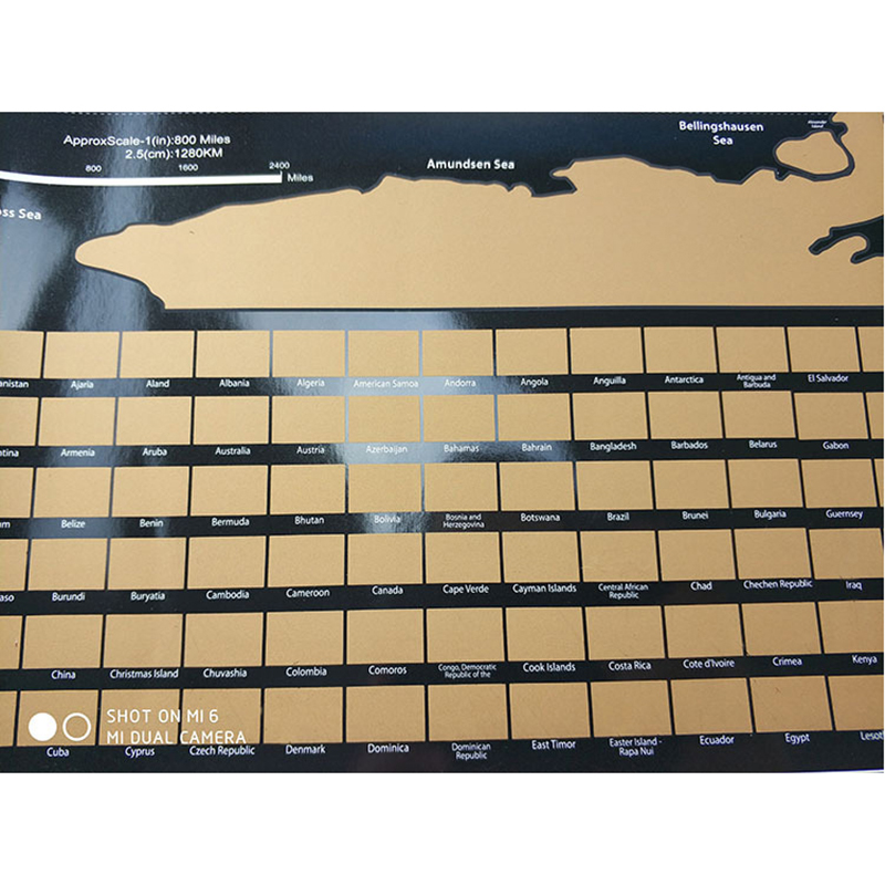 Personalisierte Weltkarte Poster Deluxe Travel Tracker, Größe: 59,5 X 82.5cm