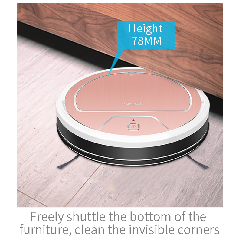 ILIFE V8S PRO MOLISU Intelligent Vancuum Cleaner for Home, Office , AC 100~240V - US Plug / Pink-12