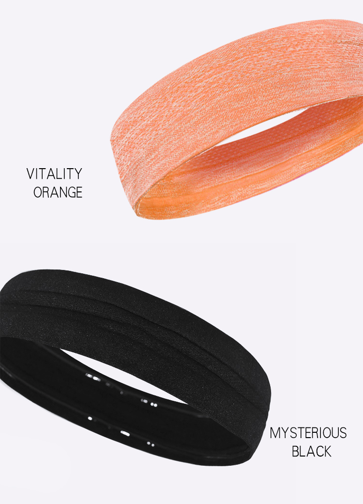 Esportes Headband Absorvendo Stretchy Fitness Cinto Yoga Running Heat Faixa - Cinza