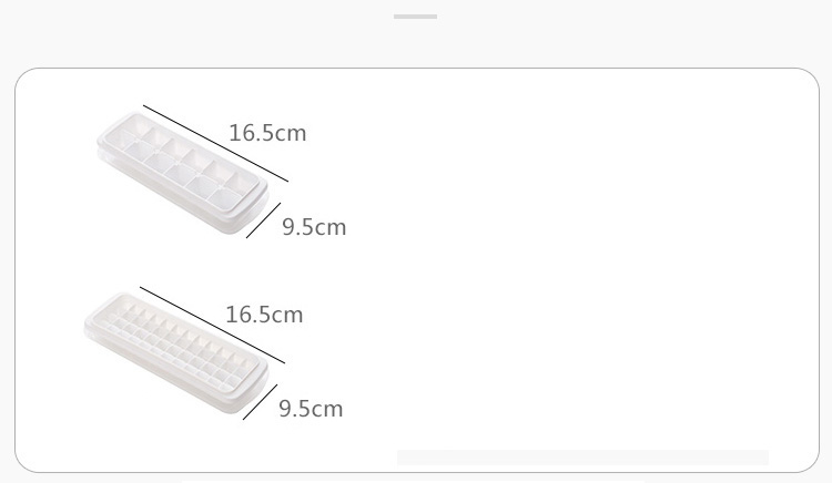 48 Grids Ice Cube Maker Ice Cube Moule Plateau Avec Couvercle