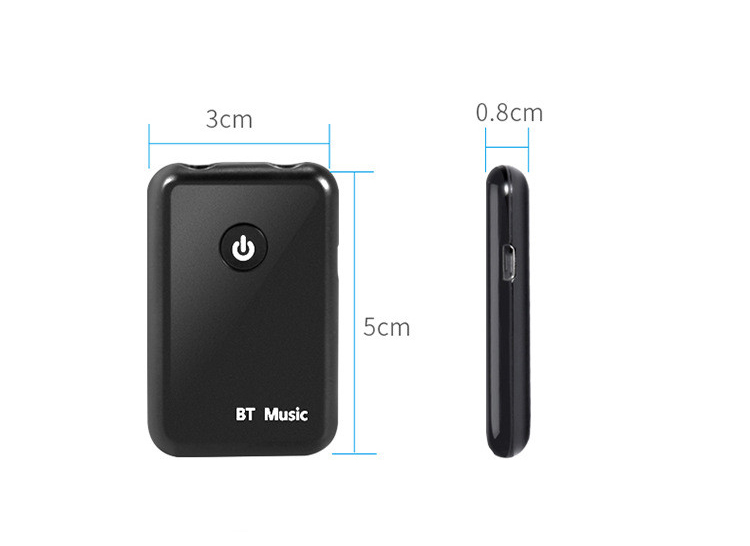 YPF-03 2-in-1 Bluetooth 4.2 Transmitter Receiver Wireless Audio Adapter Support 3.5mm Audio for TV / Home Stereo / Phone