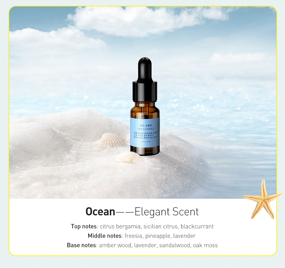 Gadgetoo Baseus Essential Oil Refill Cologne Osmanthus Ocean 3Pcs Pack Fragrance Essential Oil Supplement Refill 080800227A-9