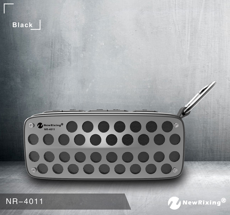 EDR Stereo Speaker IPX4 Waterproof 4011 Wireless Bluetooth 4.2 NewRixing NR