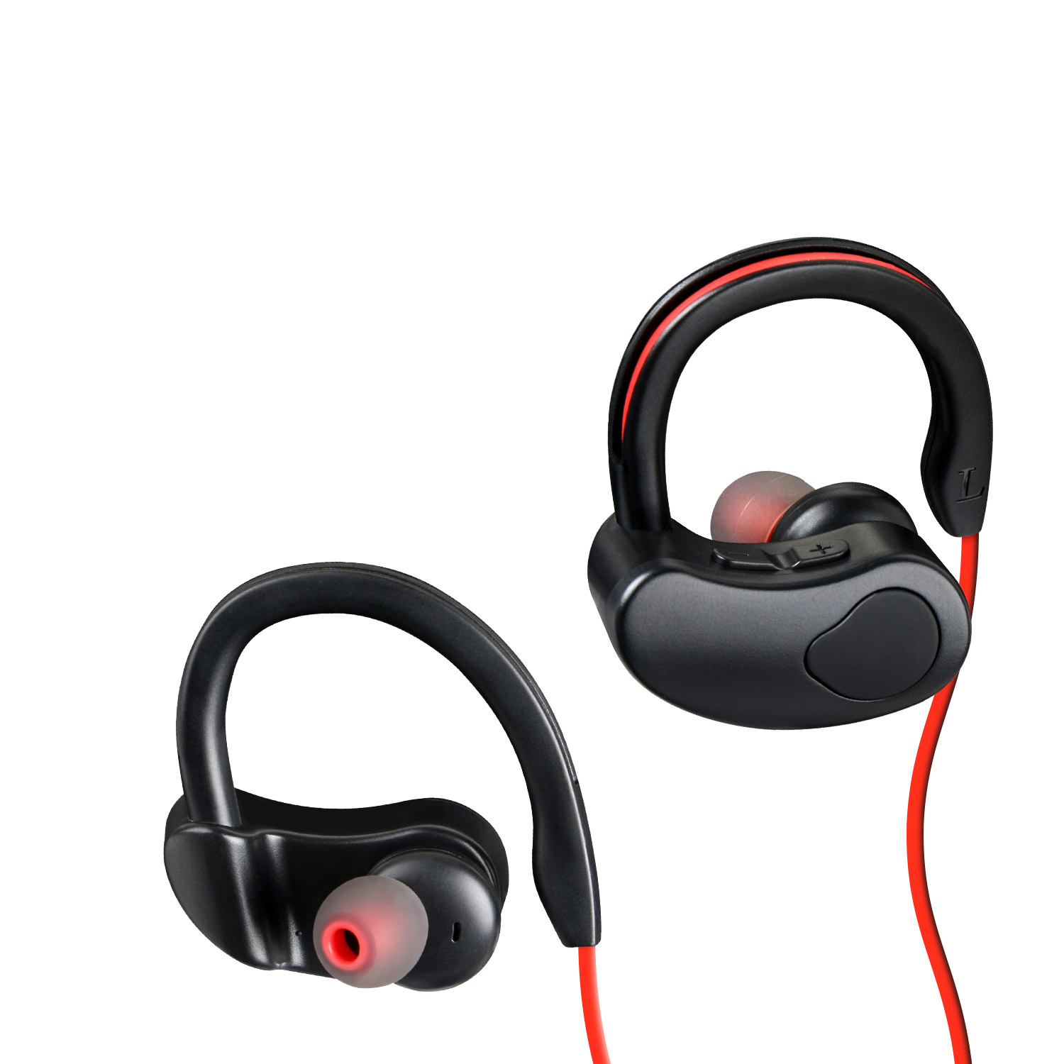 K100 Esportes À Prova D 'água Esportes Fone De Ouvido Sem Fio Bluetooth Neckband - Vermelho-4