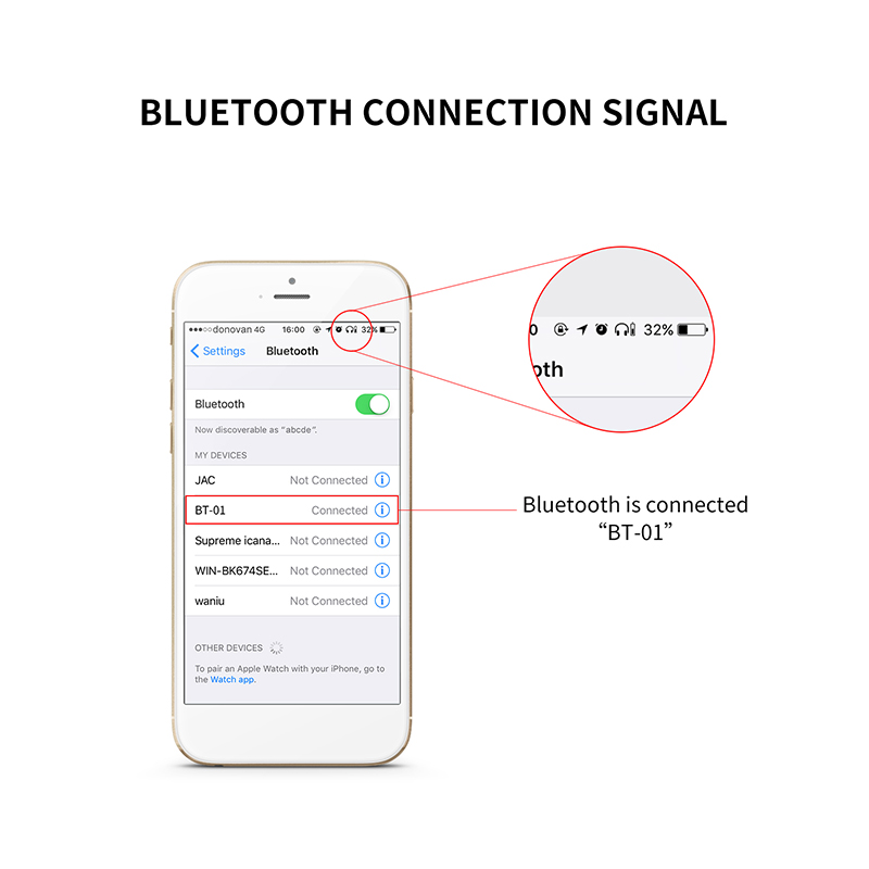 Écouteurs Bluetooth Sans Fil Casque Sports Écouteurs D'écouteurs - Noir