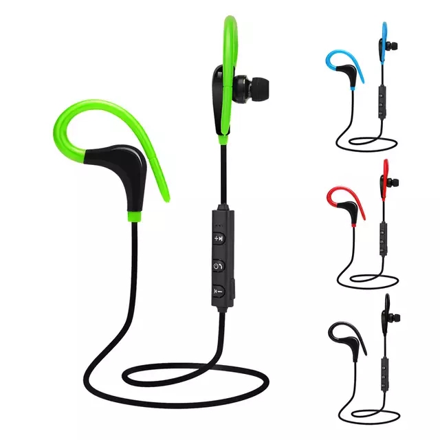 Fones De Ouvido Sem Fio Bluetooth Headphones Esportes Esportivos - Preto