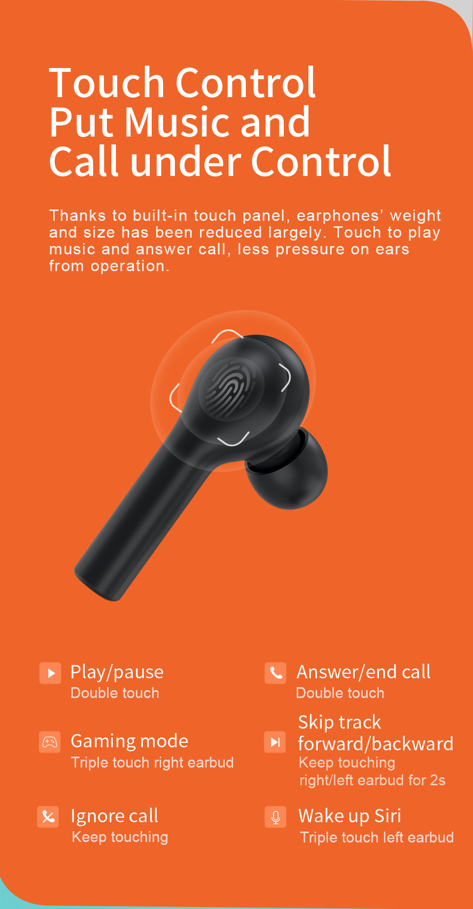Shop QCY T5 TWS Mini In-ear Stereo Sound Bluetooth Sports Headsets with  Charging Bin from China | TVC-Mall.com