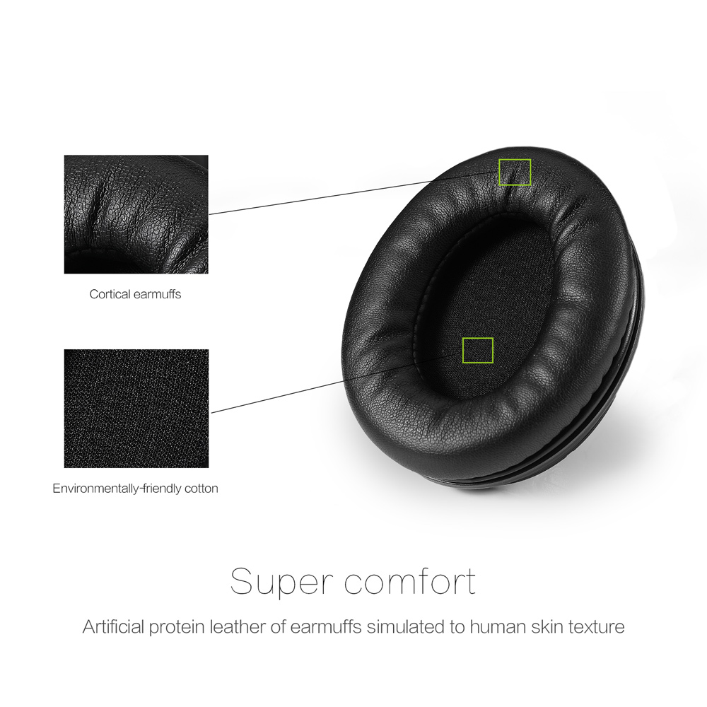 36Pcs/Lot AUSDOM M06 High Fidelity Over-ear Bluetooth Headphone with Microphone-5