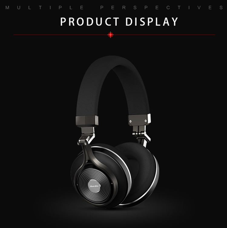 BLUEDIO T3 Plus Bluetooth 4.1 3D Stereo Headset with Microphone / Micro SD Card Slot-16