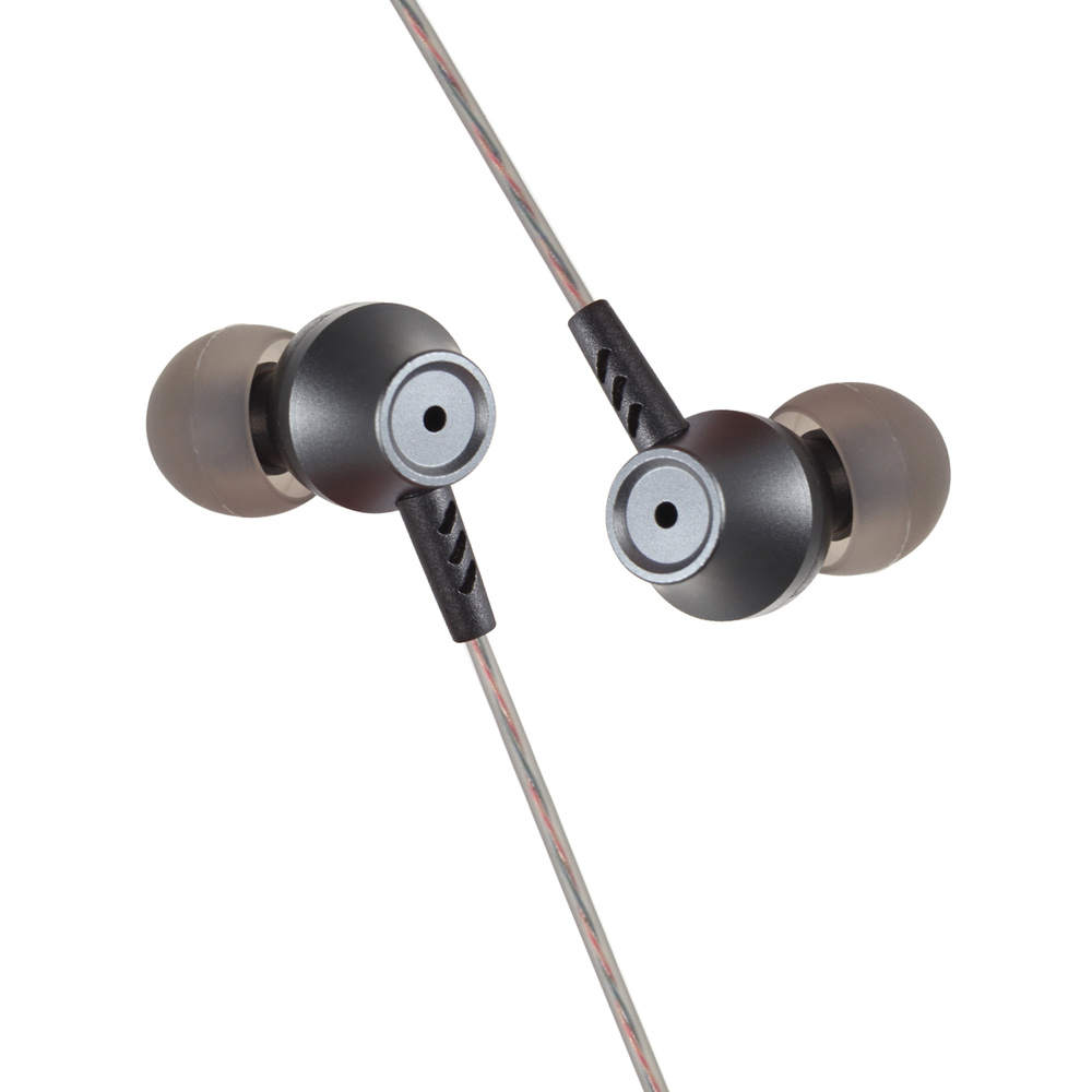 HAT PRINCE 3.5mm In-ear Headphone Earphone with Remote and Mic for iPhone Samsung - Black-1