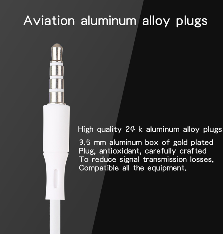ZUOQI H202 3.5mm In-ear Hands-free Earphone Headset for iPhone Samsung Huawei HTC-10