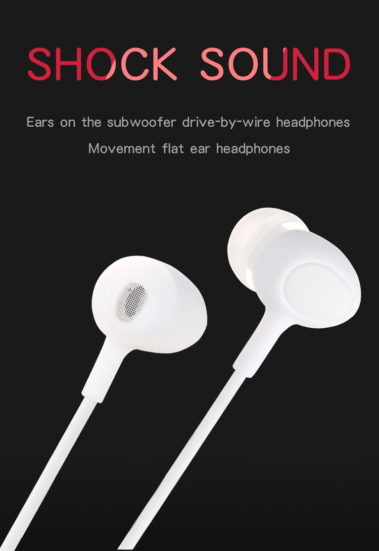 ZUOQI H101 3.5mm In-ear Headset Earphone with Microphone for iPhone Samsung HTC-1