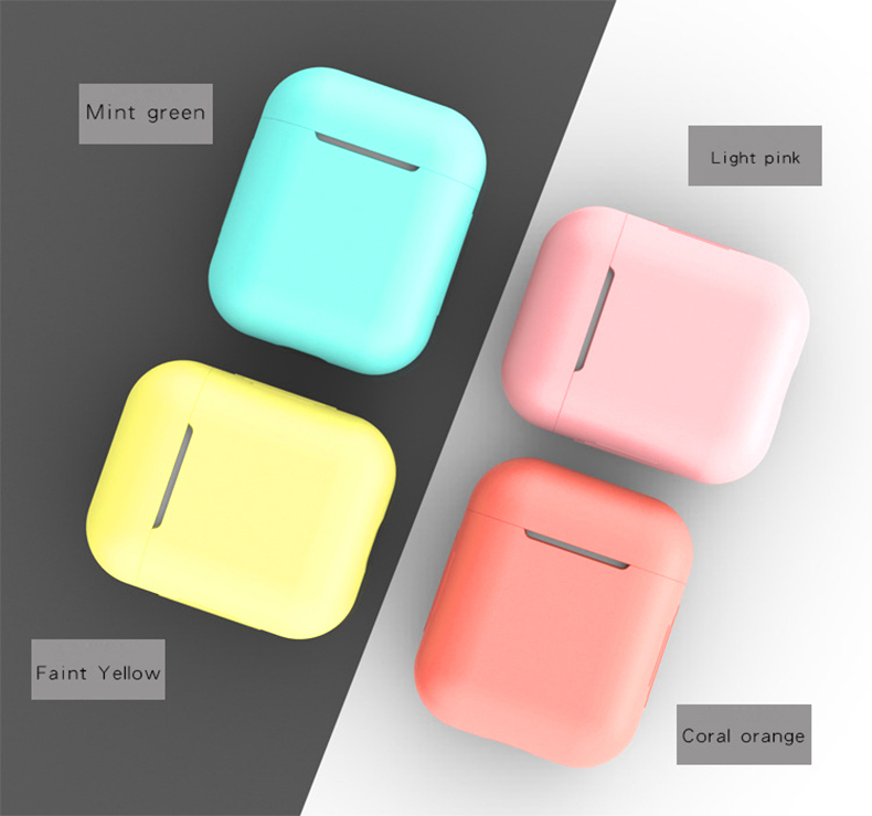 Custodia Protettiva Per Custodia Per Earphone Auricolare Bluetooth In Silicone Per AirPods Apple Con Cassa Di Ricarica (2019) / Con Cassa Di Ricarica Wireless (2019) / Con Custodia Di Ricarica (2016) - Rosa Chiaro