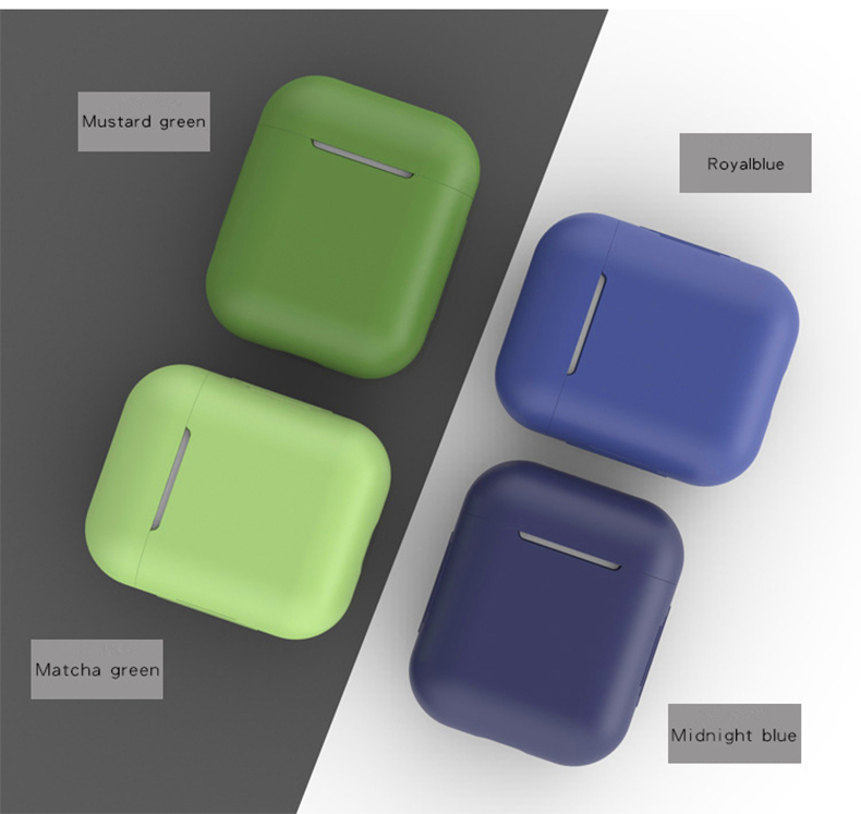 Silicone Bluetooth Écouteur De Chargement Couverture Coque De Protection Pour AirPods Apple Avec Étui De Charge (2019) / Avec Cas De Charge Sans Fil (2019) / Avec Cas De Charge (2016) - Rose Clair