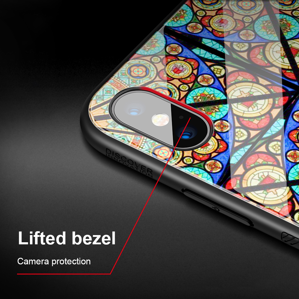 Nillkin Brilliance Hülle Für Iphone XS / X 5,8 Zoll PC TPU Tempered Glassybrid -hayse