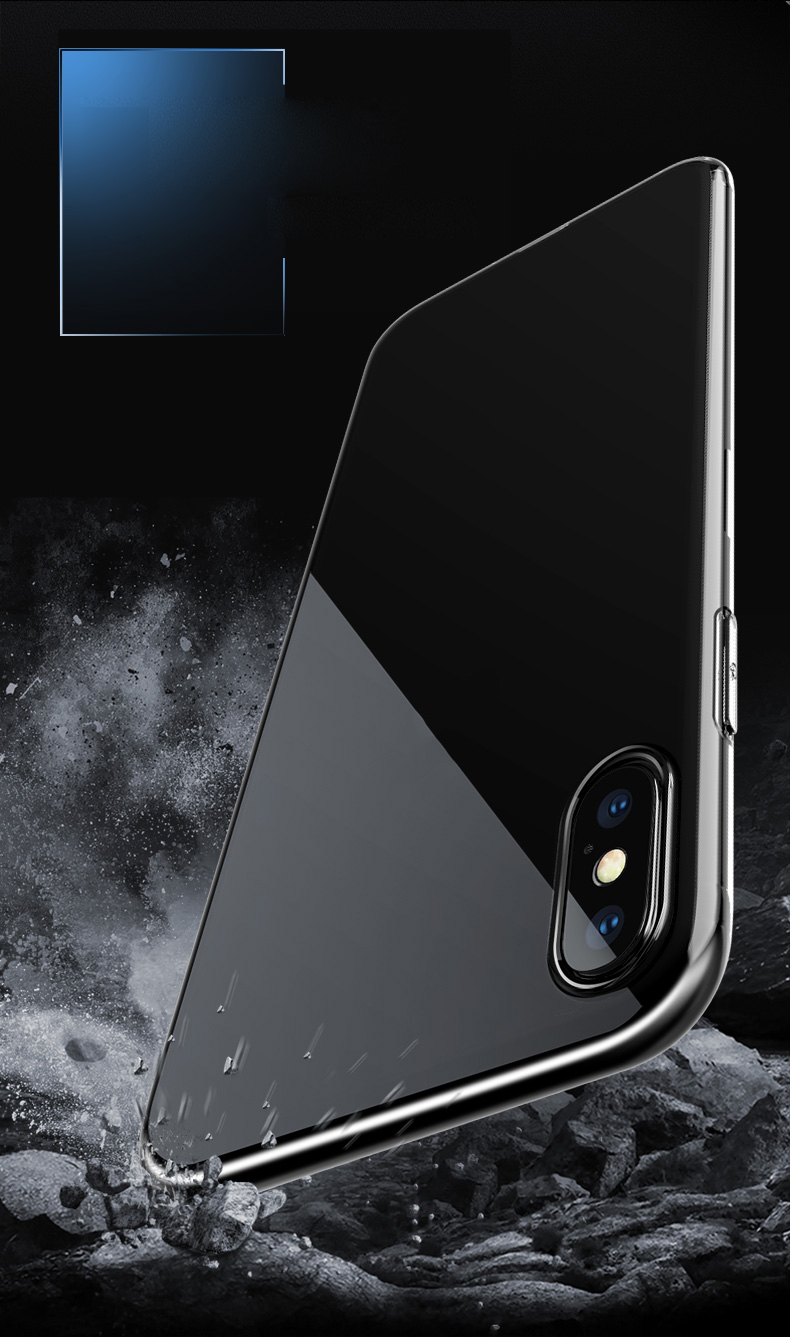 Série Clara de Nível x Alemanha Bayer TPU Capa Para Iphone XS Max 6,5 Polegadas - Transparente