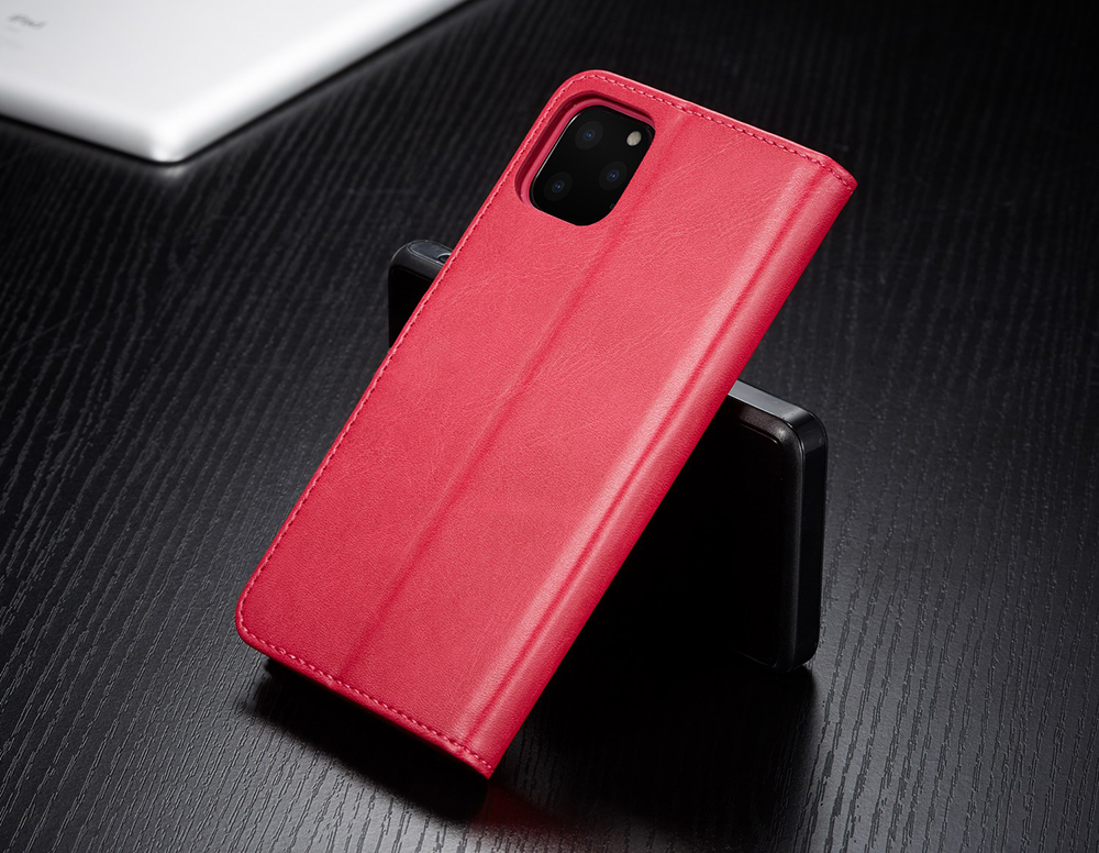 Lc. Case de Billetera Protectora de Cuero Imeeke pu Para Iphone 11 Pro 5.8 Pulgadas (2019) - Marrón