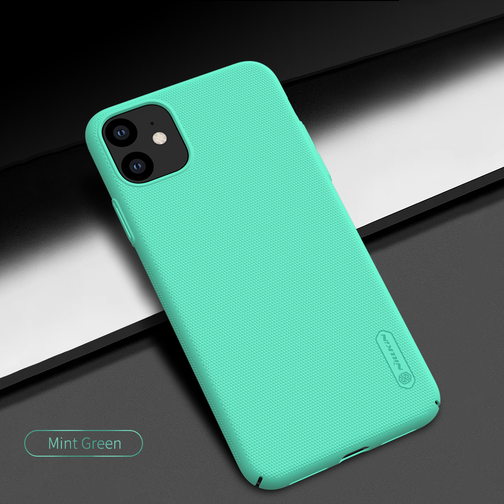 Nillkin Super Frosted Shield Matte PC Case Para Iphone 11 6,1 Polegadas - Preto