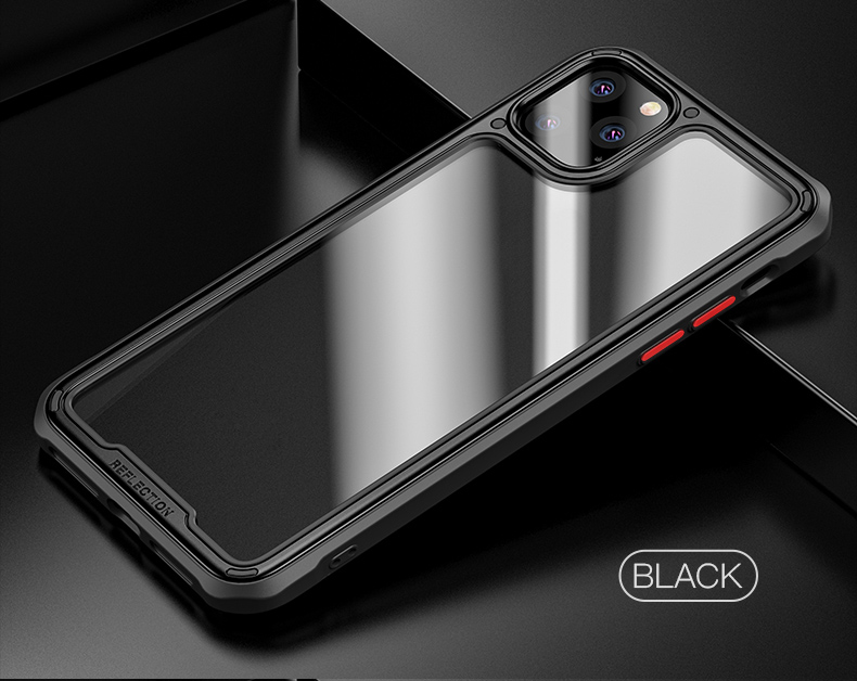 Copertina Per Telefono TPU Series Mu Feng Ipaky Per Apple Iphone 11 Pro 5,8 Pollici - Nero