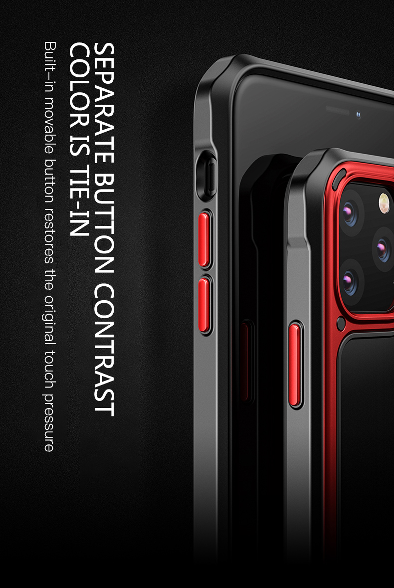 Copertina Per Telefono TPU Series Mu Feng Ipaky Per Apple Iphone 11 Pro 5,8 Pollici - Nero