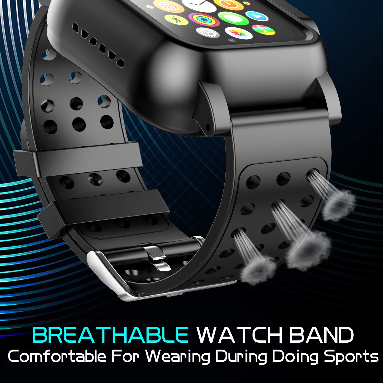 apple watch series 1 case waterproof