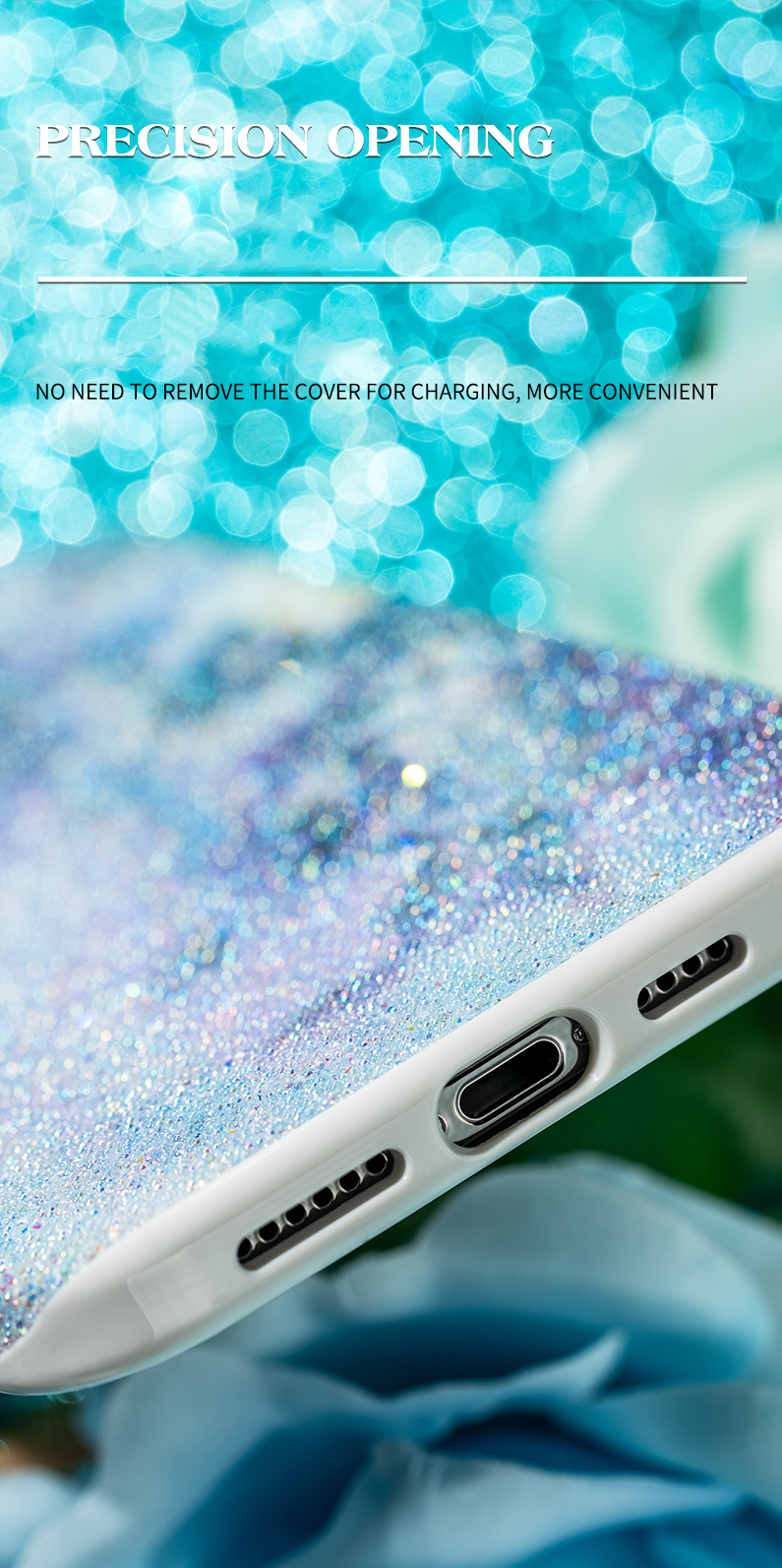 Kingxbar Muster Druckpc+tpu -telefonhülle Für Iphone 12 Pro/12 - Regenbogenfarbe