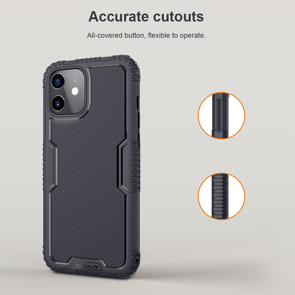 NILLKIN Tactics TPU Shell Shockproof Cell Phone Case for iPhone 12 mini