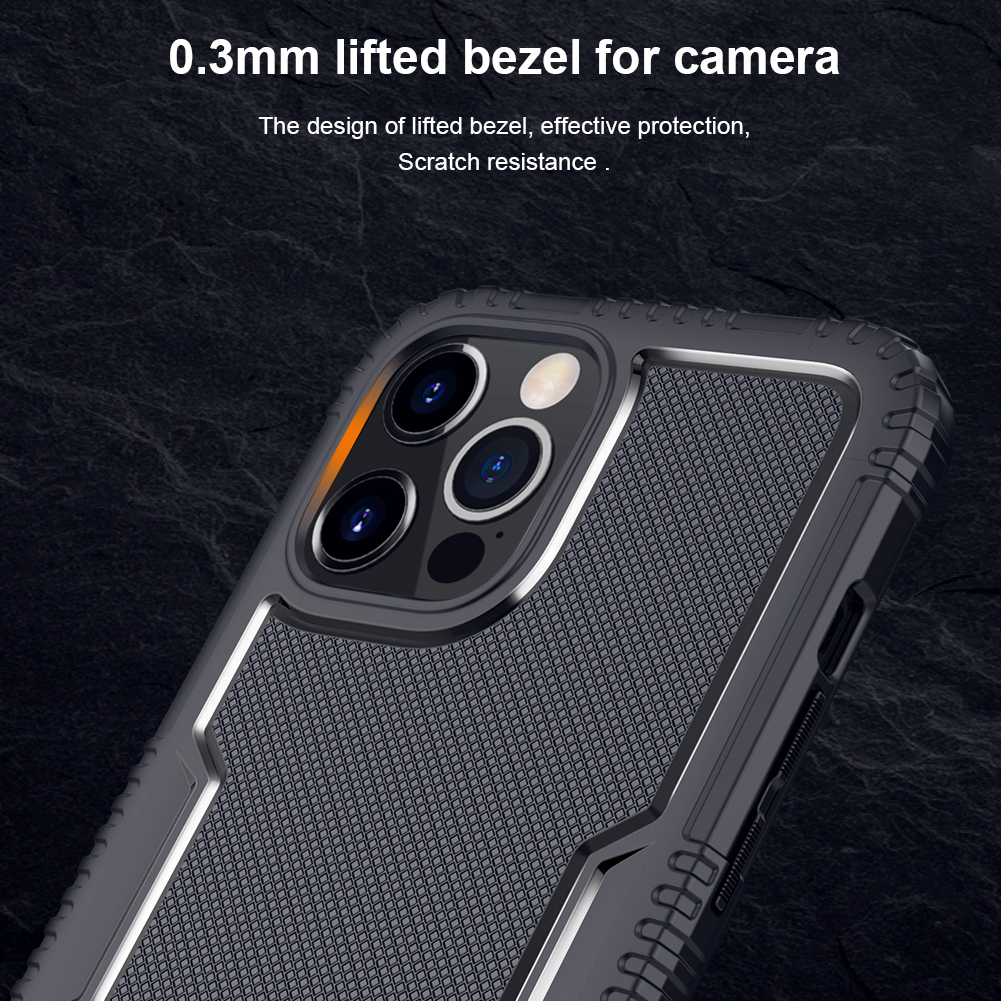 Nillkin Tactics TPU Cover Shock -resean Мобильный Телефон Для Iphone 12 Pro Max 6,7 Дюйма