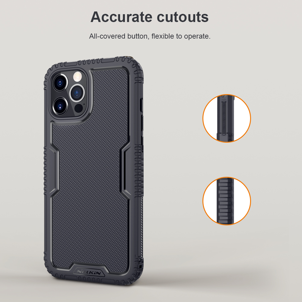 Nillkin Tactics TPU Cover Shock -resean Мобильный Телефон Для Iphone 12 Pro Max 6,7 Дюйма