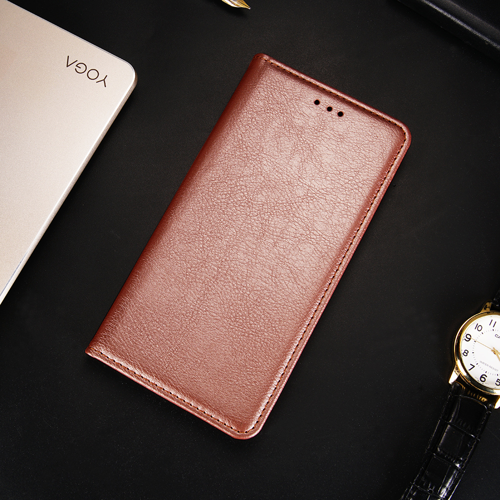 Multiple Colors Magnetic Leather Phone Cover Case for iPhone 12 Pro Max - Black-29