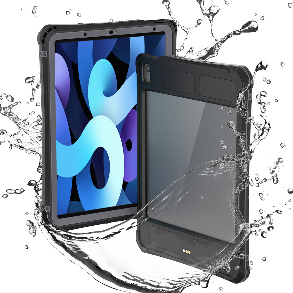 PC+TPU Protección IP68 Case Impermeable Transparente Con Carcasa Posterior Para el Aire Del Ipad (2020) / Air (2022)