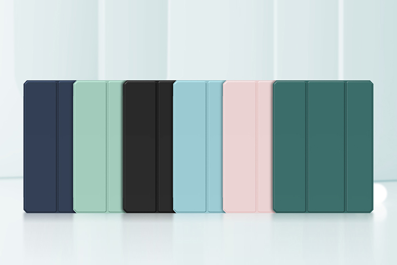 MUTURAL POUR IPAD PRODE 12,9 Pouces (2021/2020/2018) Couverture De Protection De La Table De Comprimés Hybrides Avec Fente De Stylo À Kickstand - Le Noir