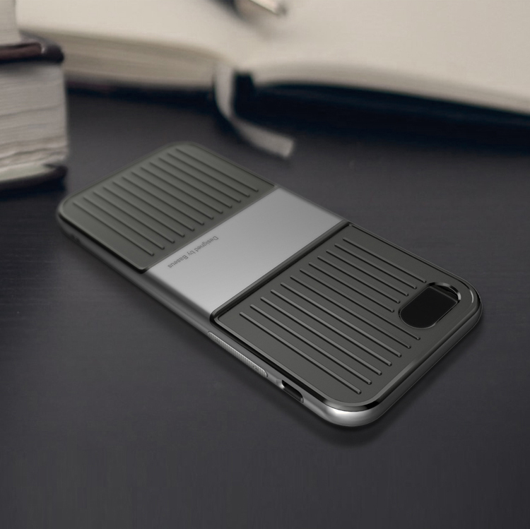 BASEUS Travel Suitcase Style Hybrid TPU + PC Phone Case for iPhone 7