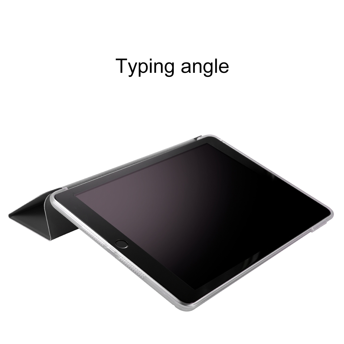BASEUS Y-type Tri-fold Stand Origami Leather Smart Cover for iPad Pro 10.5-inch - Black-7