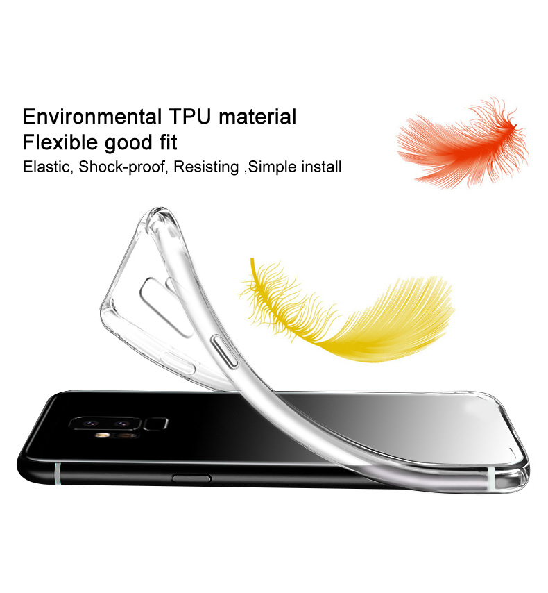 IMAK UX-5 Série Eco-Friendly TPU TPU All-inclusive Protection Soft Phone Cover Pour Samsung Galaxy A20e