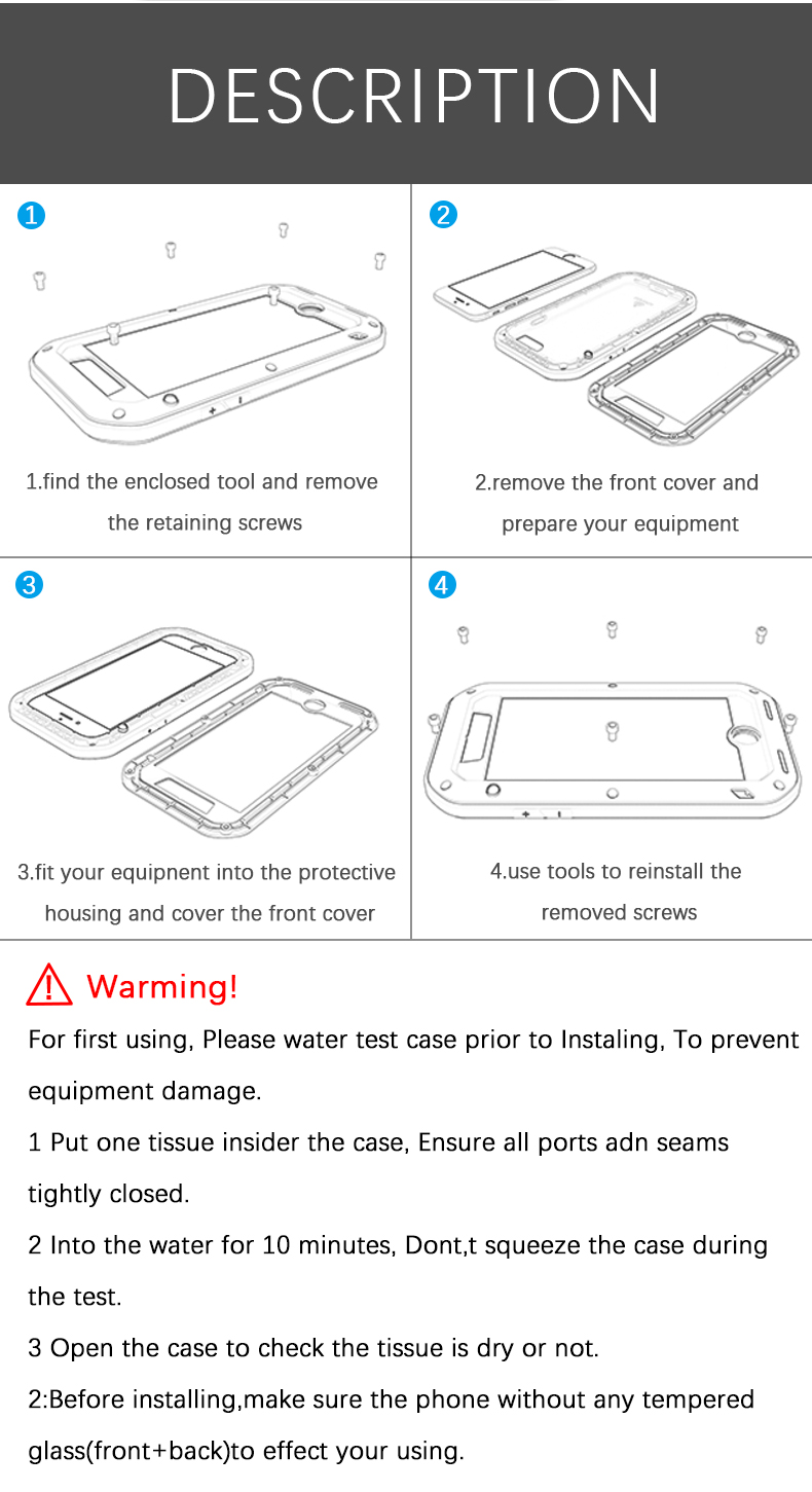 Love Mei Dropproof Metall Phone Hülle Für Samsung Galaxy A70 - Weiß