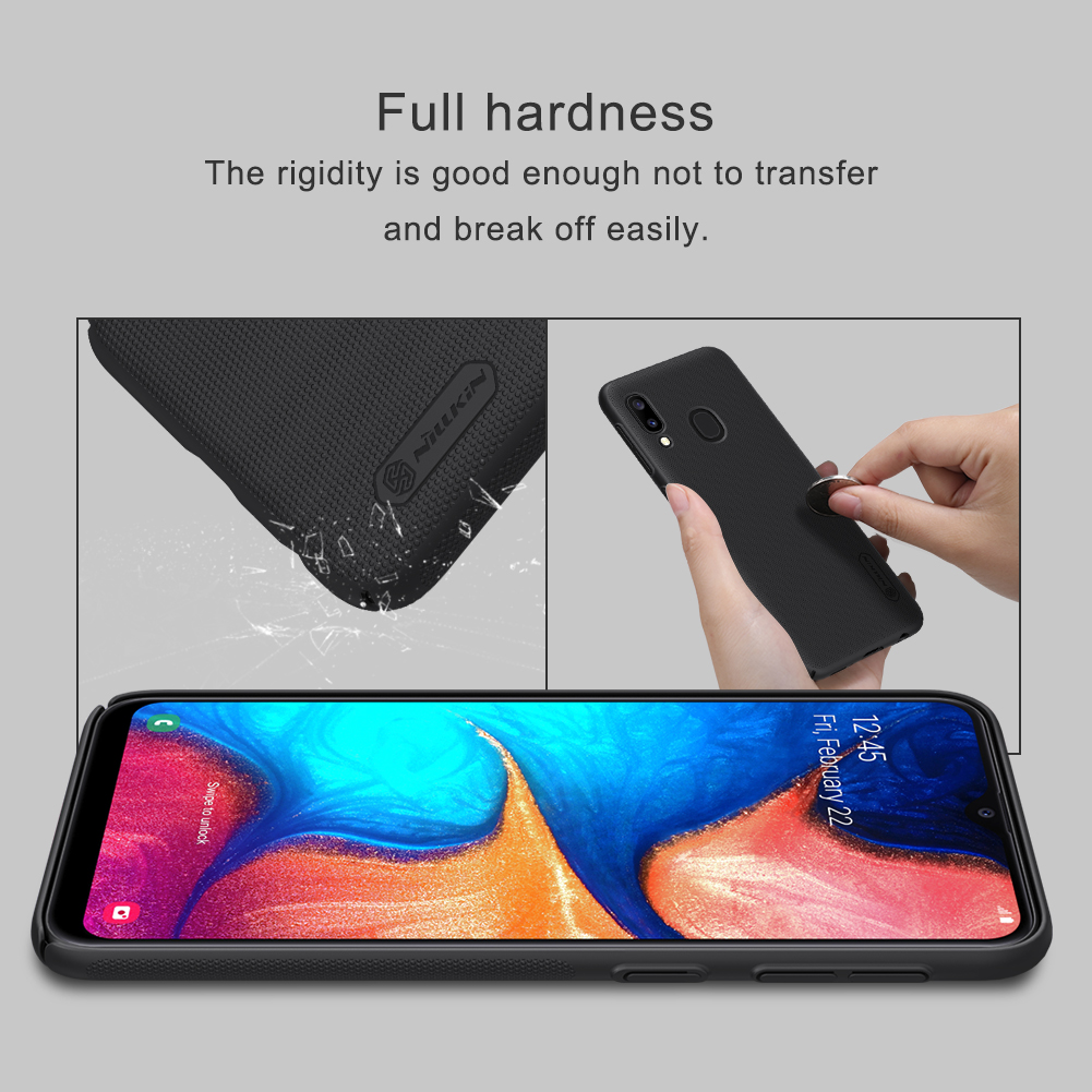 Nillkin Super Frosted Shield Matte PC Hartes Deckungsmobile Für Samsung Galaxy A20e - Weiß